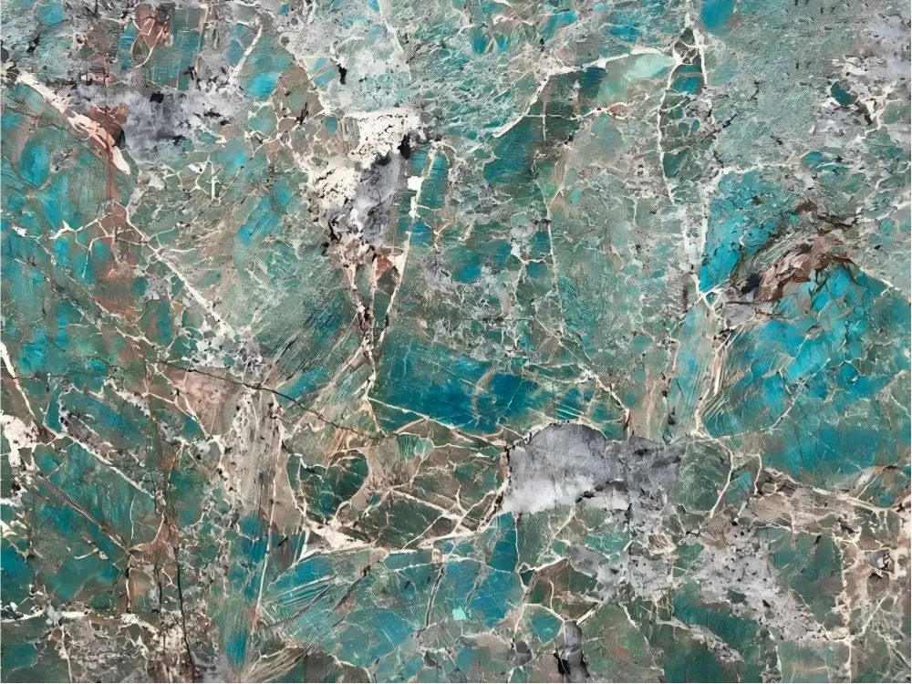 Amazon Green Quartzite Detail