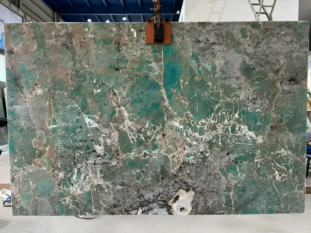 Amazon Green Quartzite Slab Amazon Green Quartzite Slab