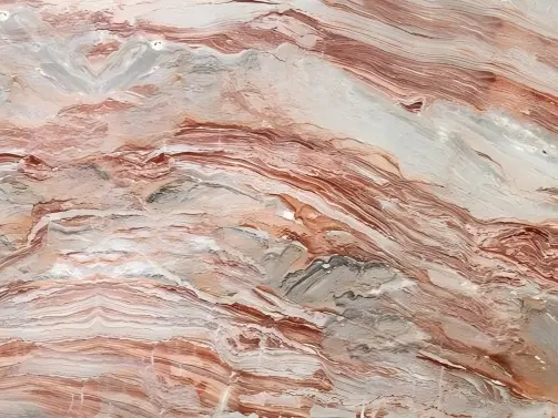 Arabescato Orobico Rosso Marble Pattern