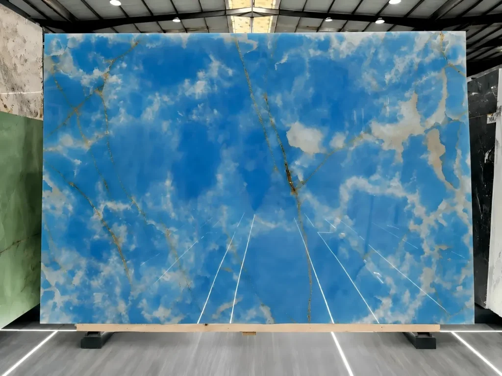Blue Onyx full slab