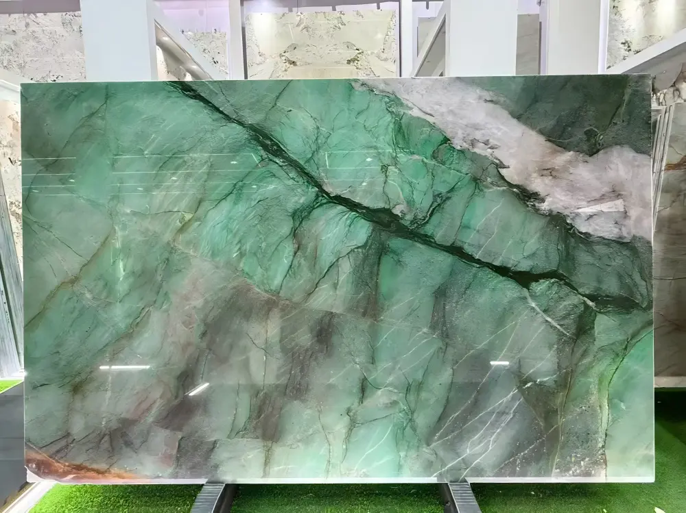 Cristallo Fuchsite Quartzite slab 3 Cristallo Fuchsite Quartzite slab 3