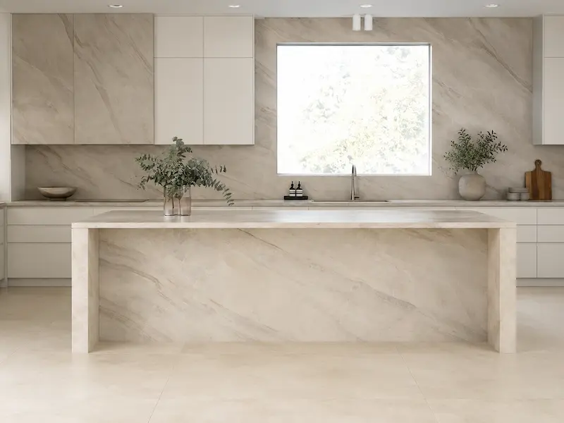 Residential stone interior project coordination