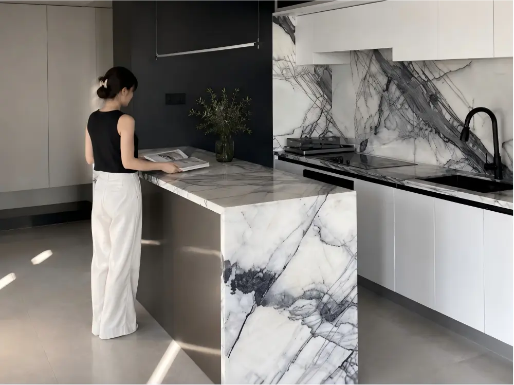Milas Lilac Marble Kitchen Milas Lilac Marble Kitchen
