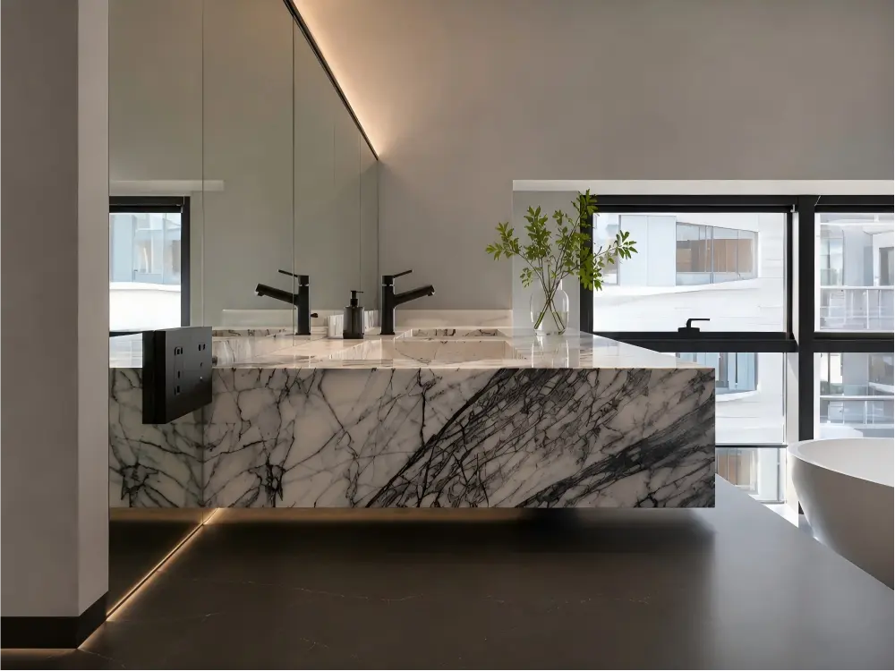 Milas Lilac Marble Vanity Milas Lilac Marble Vanity