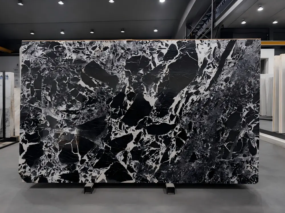 Noir Grand Antique Marble Slab Noir Grand Antique Marble Slab