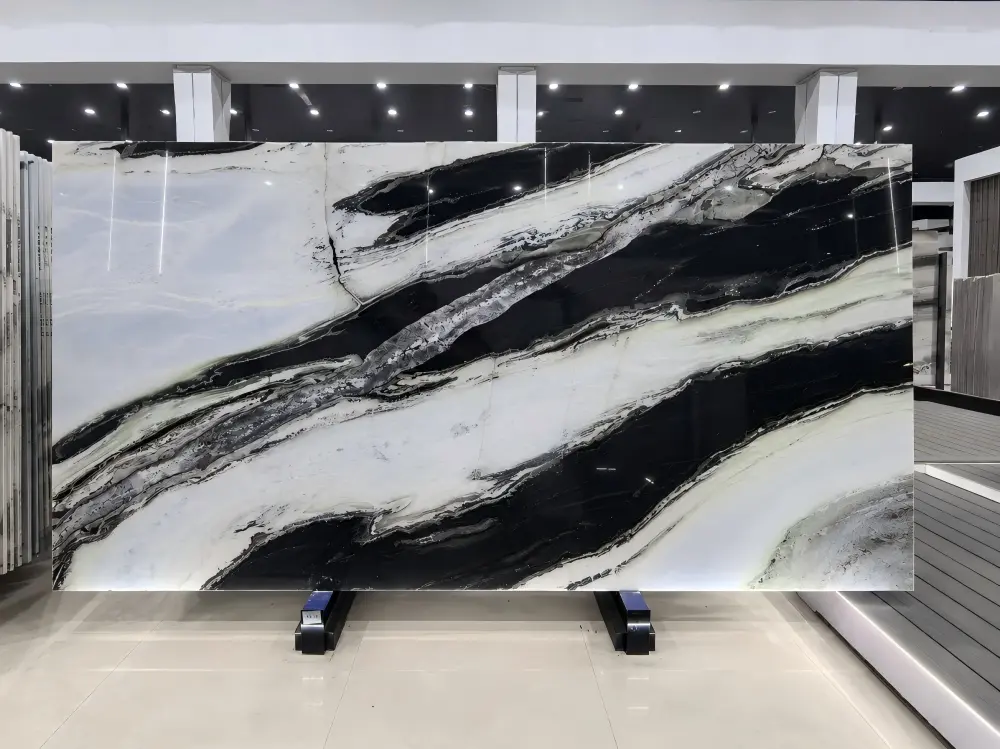 Panda White Marble Slab Panda White Marble Slab