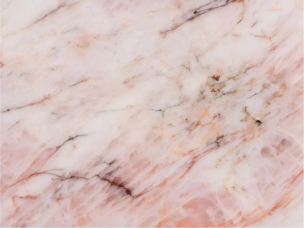 Pink Crystal Quartzite Detail