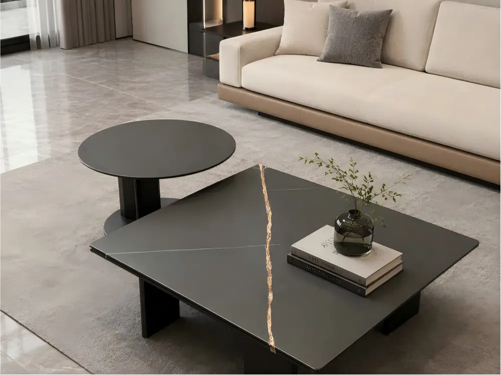 Sahara Noir Marble Coffee Table Sahara Noir Marble Coffee Table