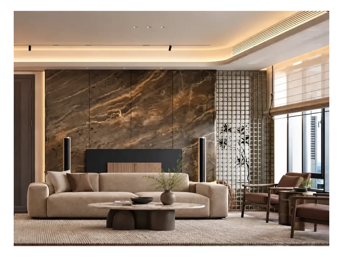 Bronzite Quartzite Feature Wall Application Reference Bronzite Quartzite feature wall application reference