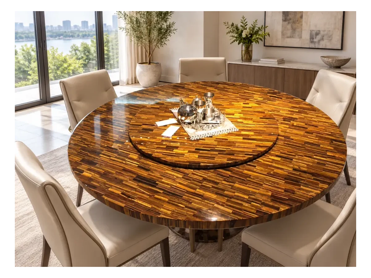 Brown Agate Semi-precious Stone Stone Table Application Brown Agate Semi-Precious Stone stone table application