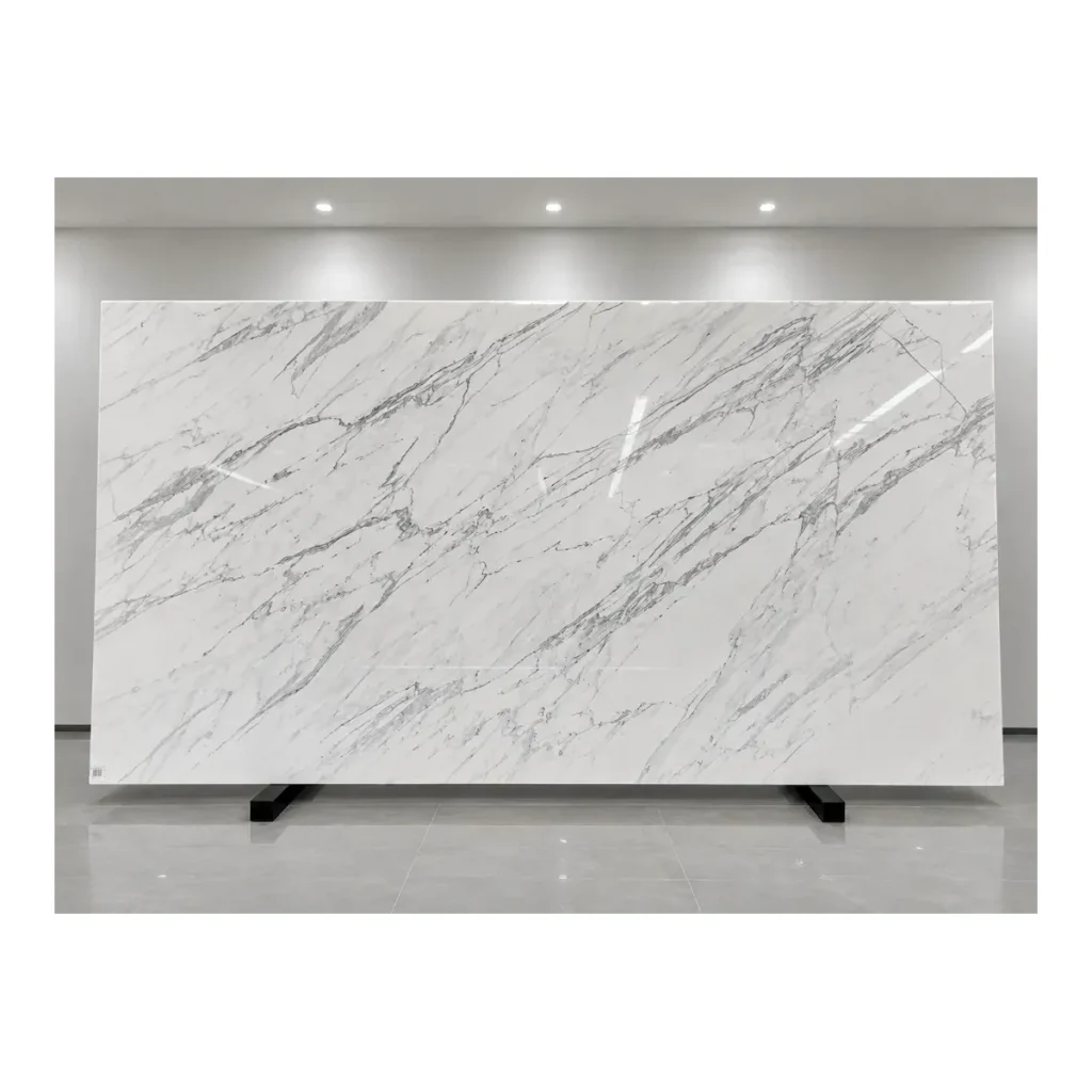 Calacatta White Marble natural stone slab