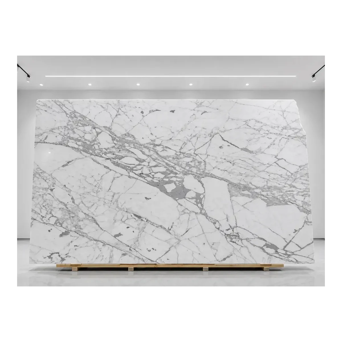 Calacatta White Marble Natural Stone Slab Calacatta White Marble natural stone slab