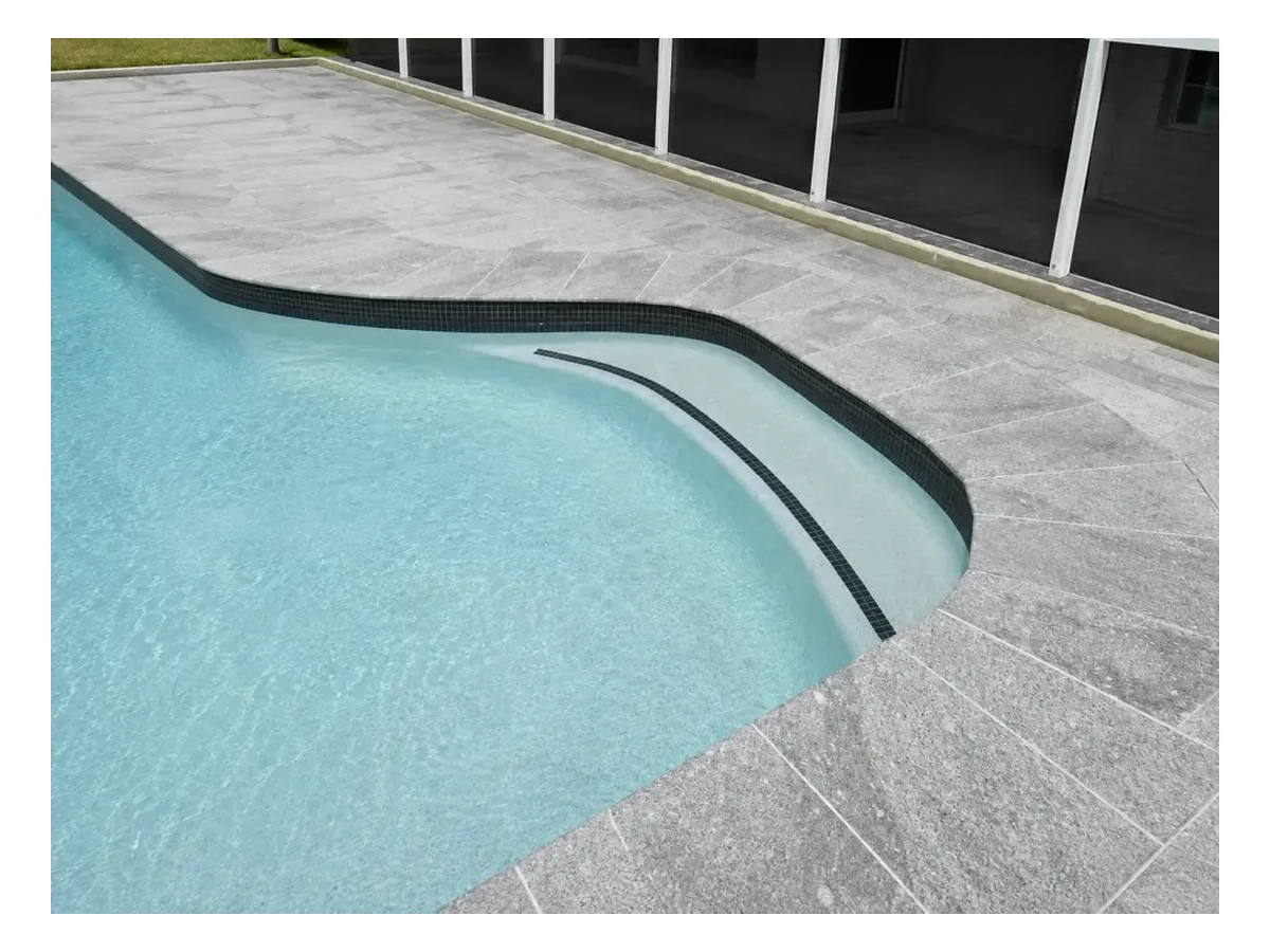 Chinese Grey Granite G603 Flooring Application Chinese Grey Granite G603 flooring application