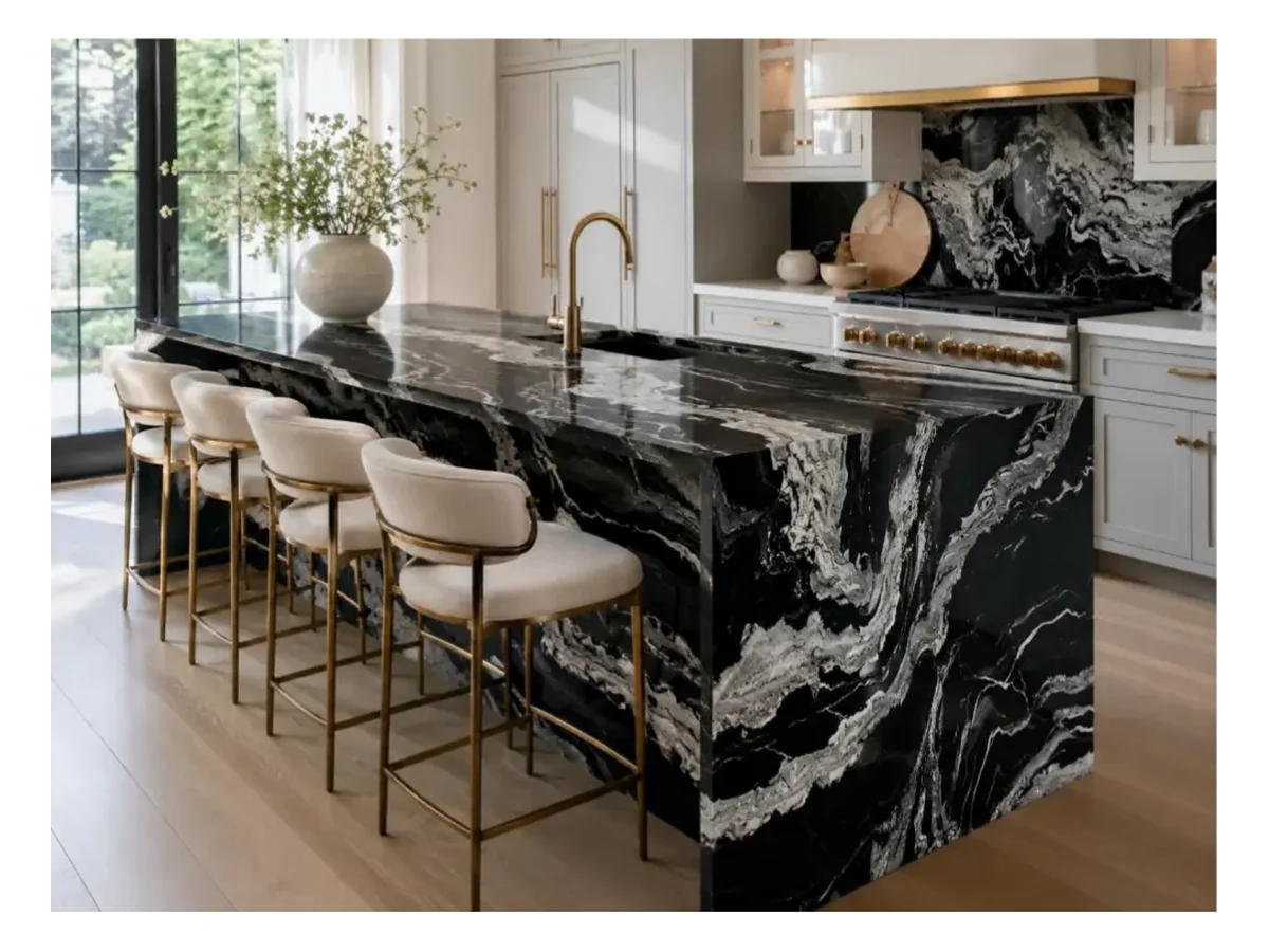 Copacabana Granite Countertop Application Copacabana Granite countertop application