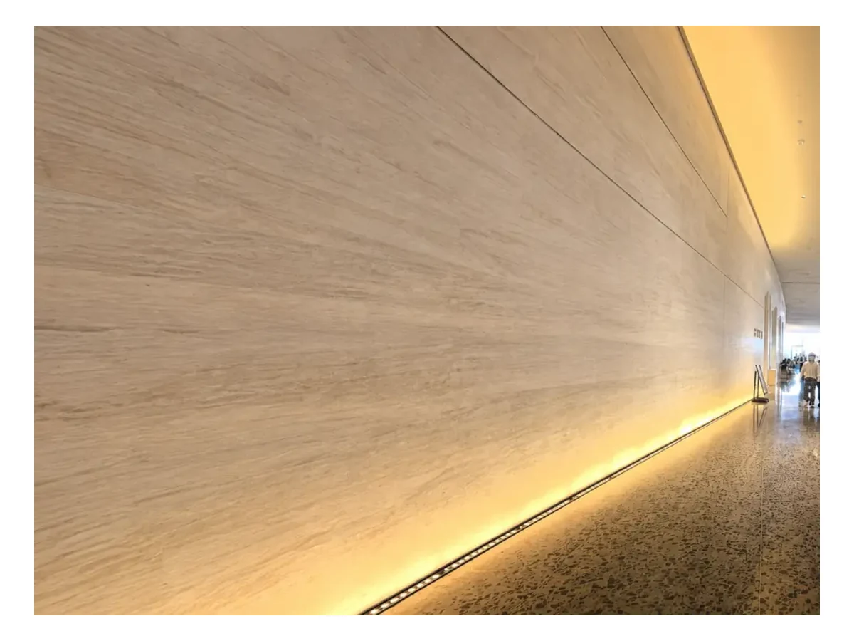 Crema Pearl Limestone Interior Wall Application Crema Pearl Limestone interior wall application