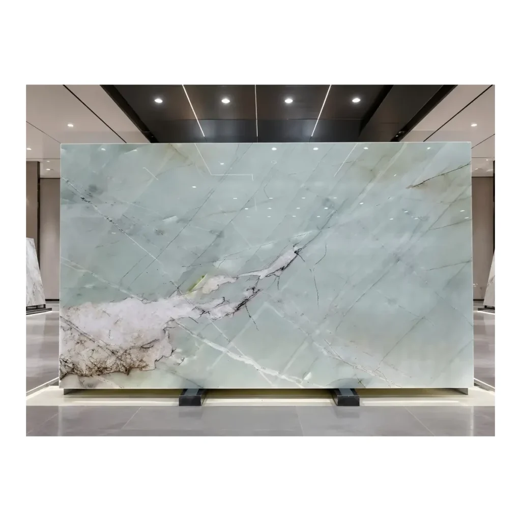 Cristallo Tiffany Quartzite natural stone slab