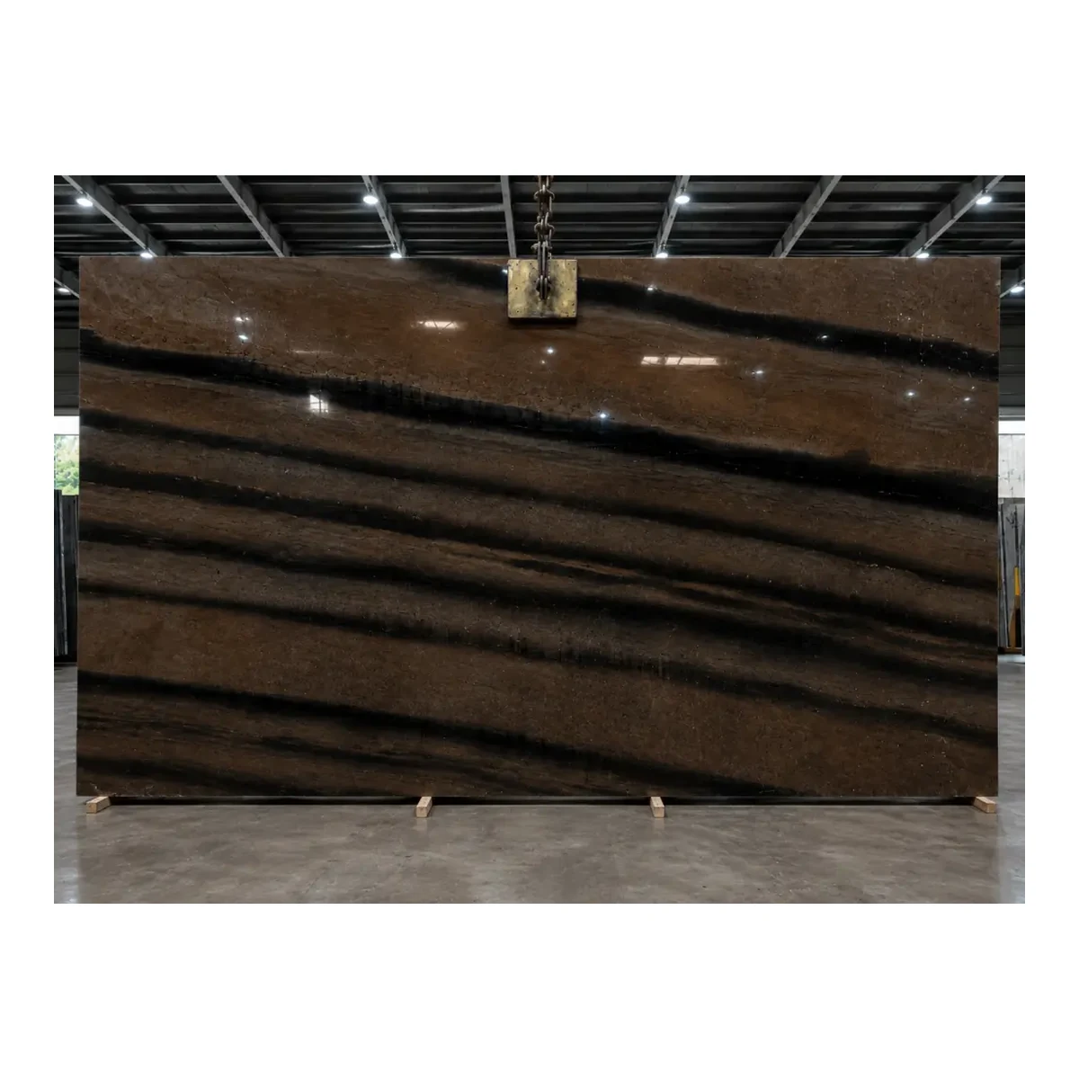 Elegant Brown Marble Natural Stone Slab Elegant Brown Marble natural stone slab