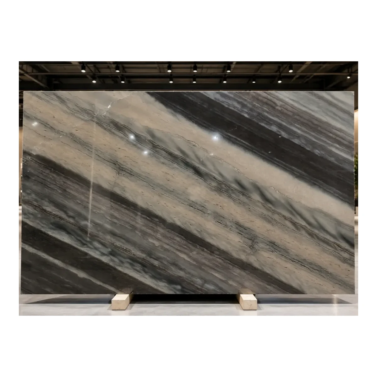 Elegant Brown Marble Natural Stone Slab Elegant Brown Marble natural stone slab