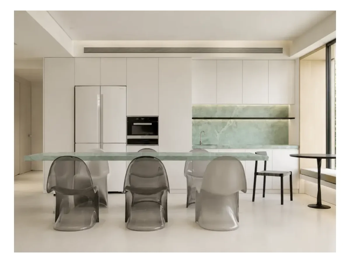 Endless Green Marble Dining Table Application Endless Green Marble dining table application