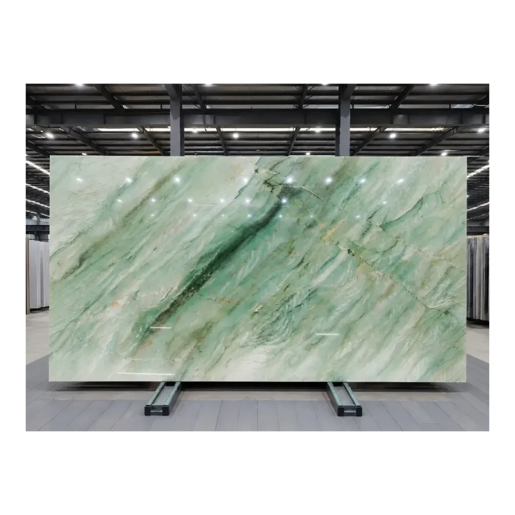 Gaya Green Exotic Quartzite natural stone slab