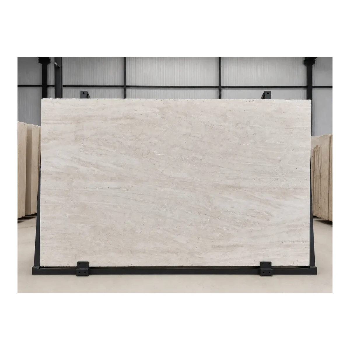 Italy Super White Travertine Natural Stone Slab Italy Super White Travertine natural stone slab