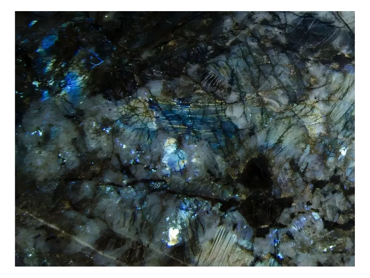 Lemurian Blue Granite Surface Detail Lemurian Blue Granite surface detail