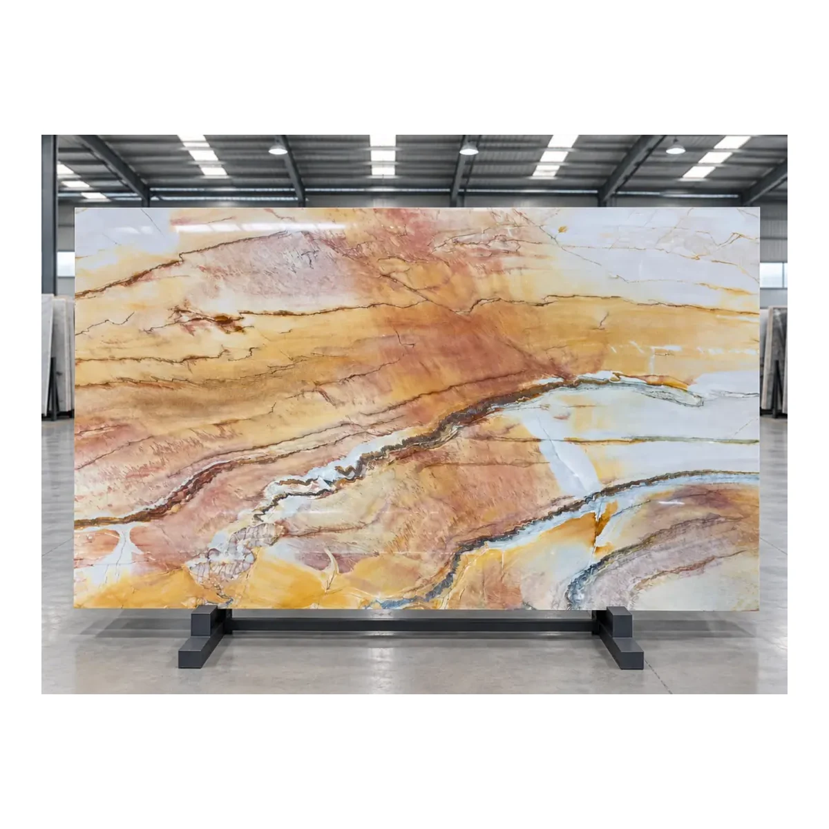 Macaubas Fantasy Quartzite Full Slab View Macaubas Fantasy Quartzite full slab view