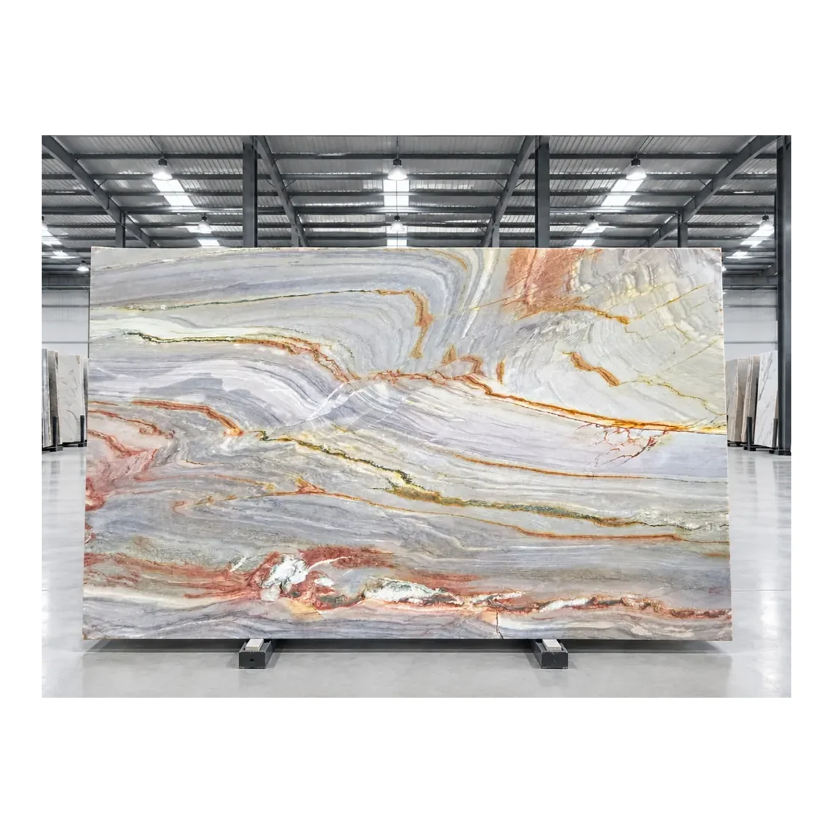 Macaubas Fantasy Quartzite Full Slab View Macaubas Fantasy Quartzite full slab view