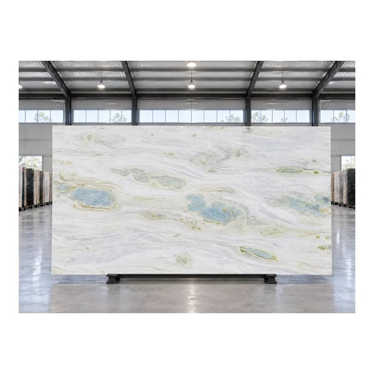 Maldives Blue Marble Full Slab View Maldives Blue Marble full slab view