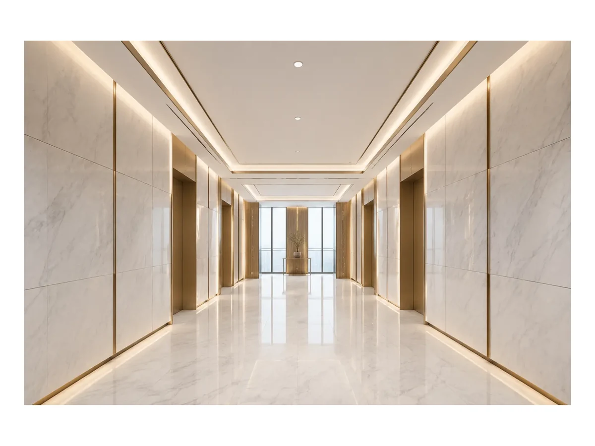 Oriental White Marble Interior Wall Application Oriental White Marble interior wall application