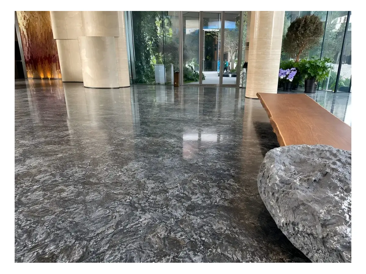 Platinum Diamond Granite Flooring Application Platinum Diamond Granite flooring application