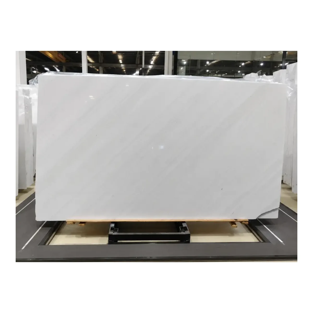 Pure White Marble Natural Stone Slab Pure White Marble natural stone slab