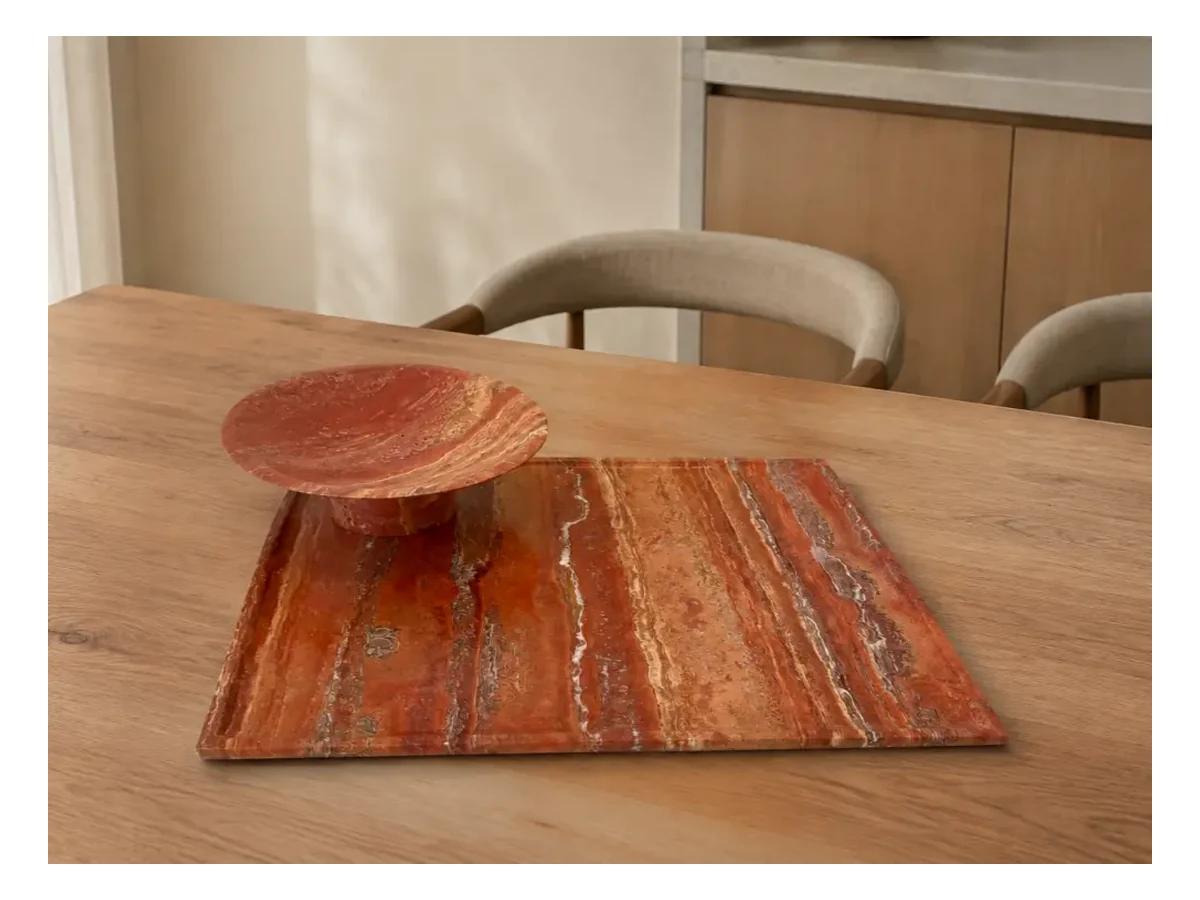 Red Travertine Natural Stone View Red Travertine natural stone view