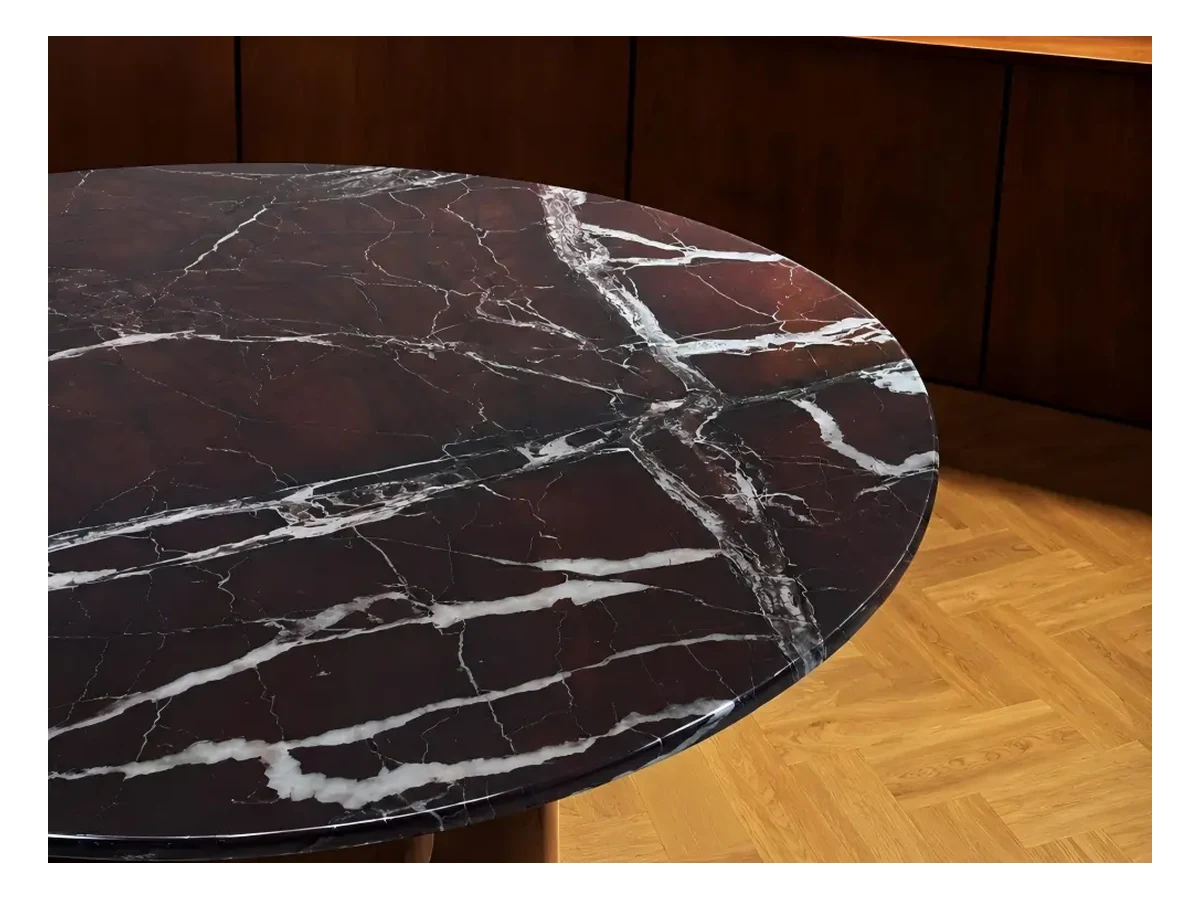 Rosso Levanto Marble Coffee Table Application Rosso Levanto Marble coffee table application