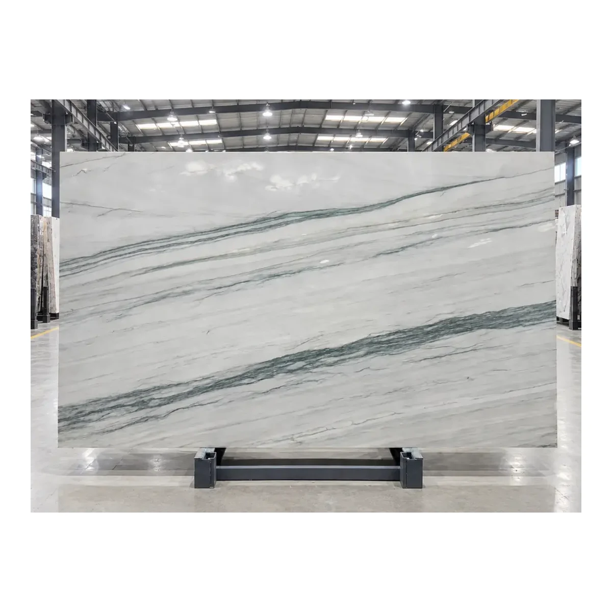 Spring Falls Quartzite Full Slab View Spring Falls Quartzite full slab view