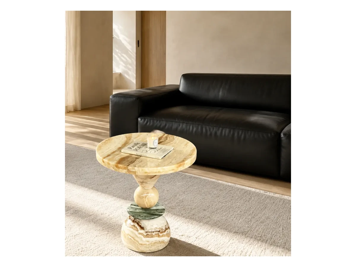 Tenedos Premium Gold Onyx Coffee Table Application Tenedos Premium Gold Onyx coffee table application