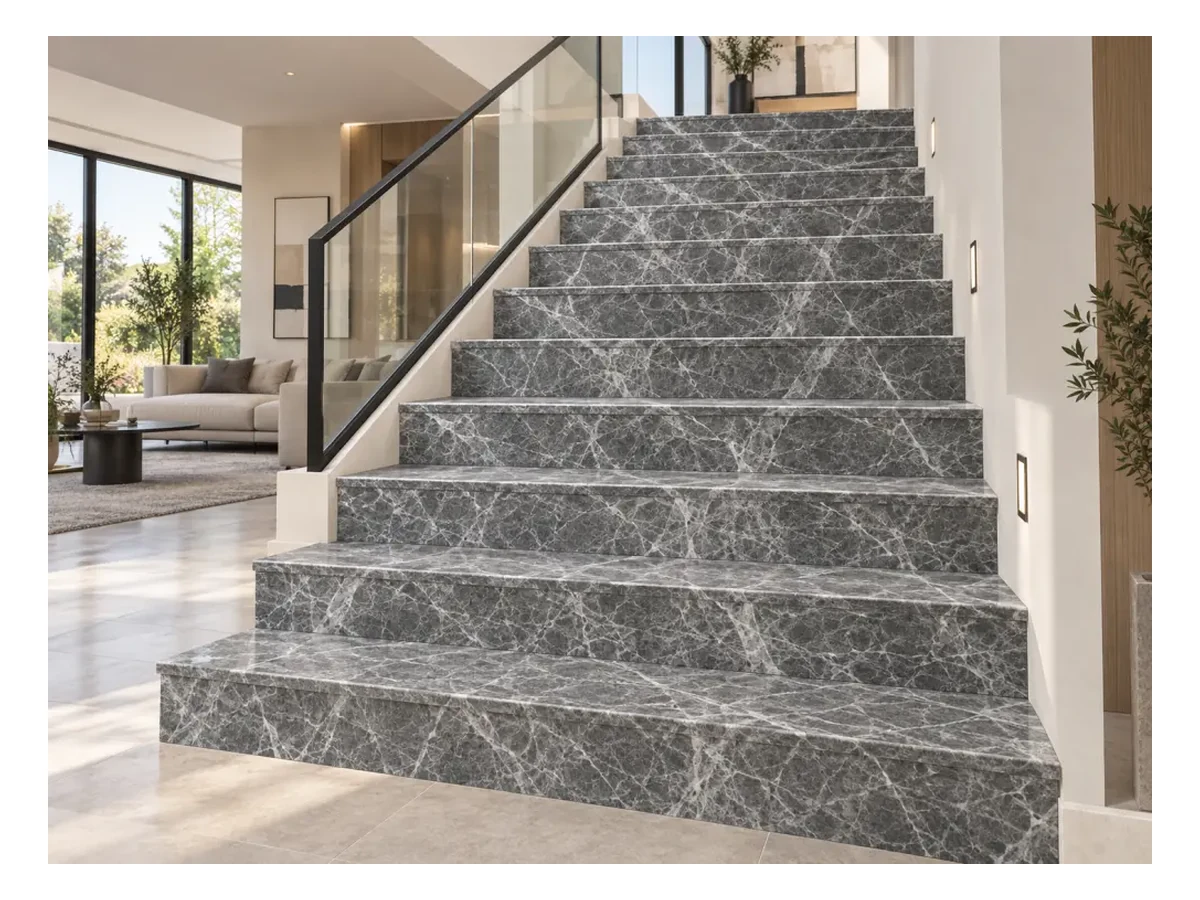 Turkish Cloudy Hermes Grey Marble Natural Stone View Turkish Cloudy Hermes Grey Marble natural stone view