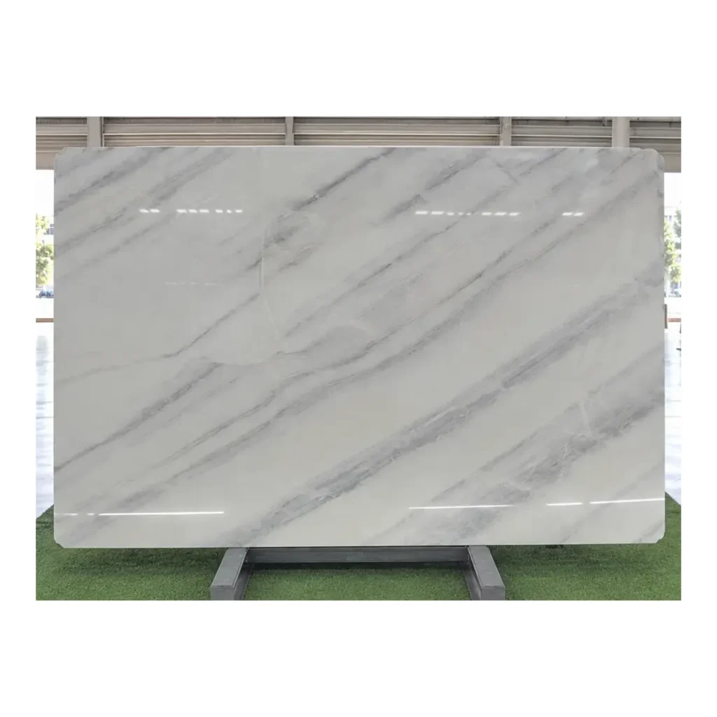 Victoria White Marble natural stone slab