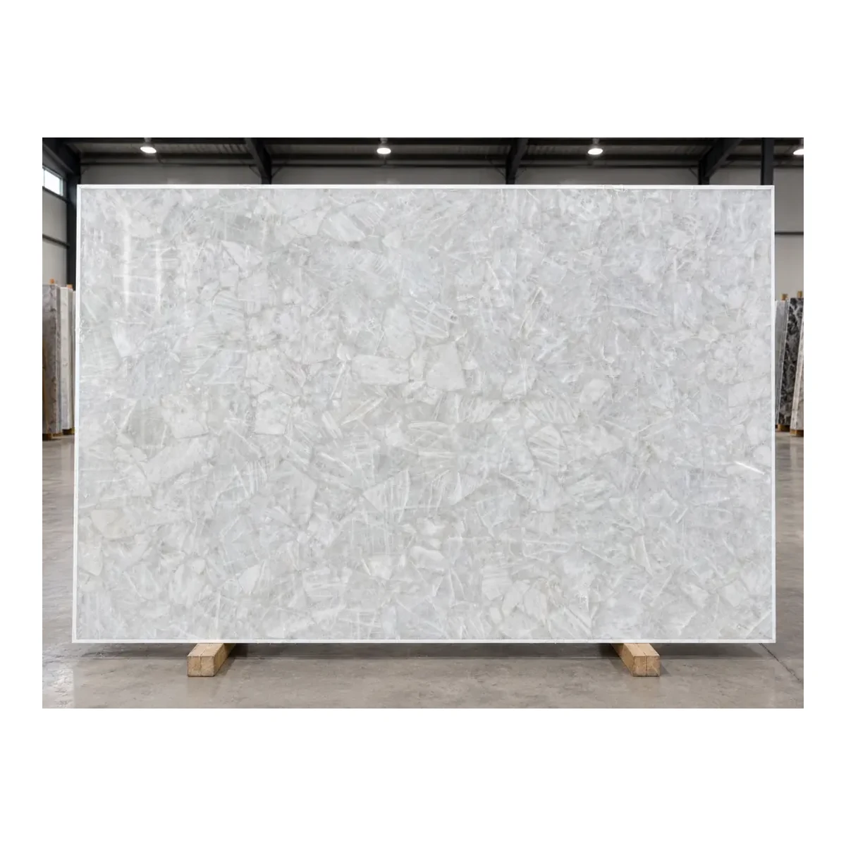 White Agate Semi-precious Stone Natural Stone Slab White Agate Semi-Precious Stone natural stone slab